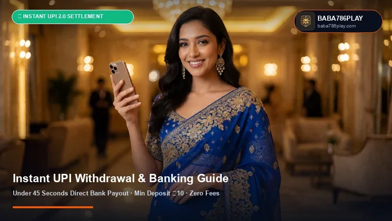 BABA786PLAY Instant UPI Withdrawal & ₹100 INR Deposit Tutorial